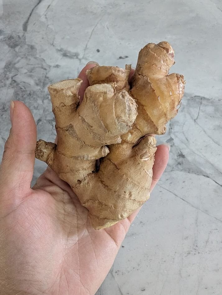 a piece of ginger
