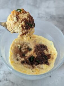 microwave steamed egg