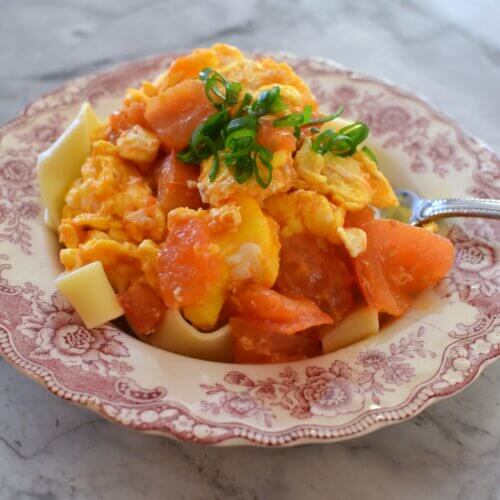 tomato and egg dish