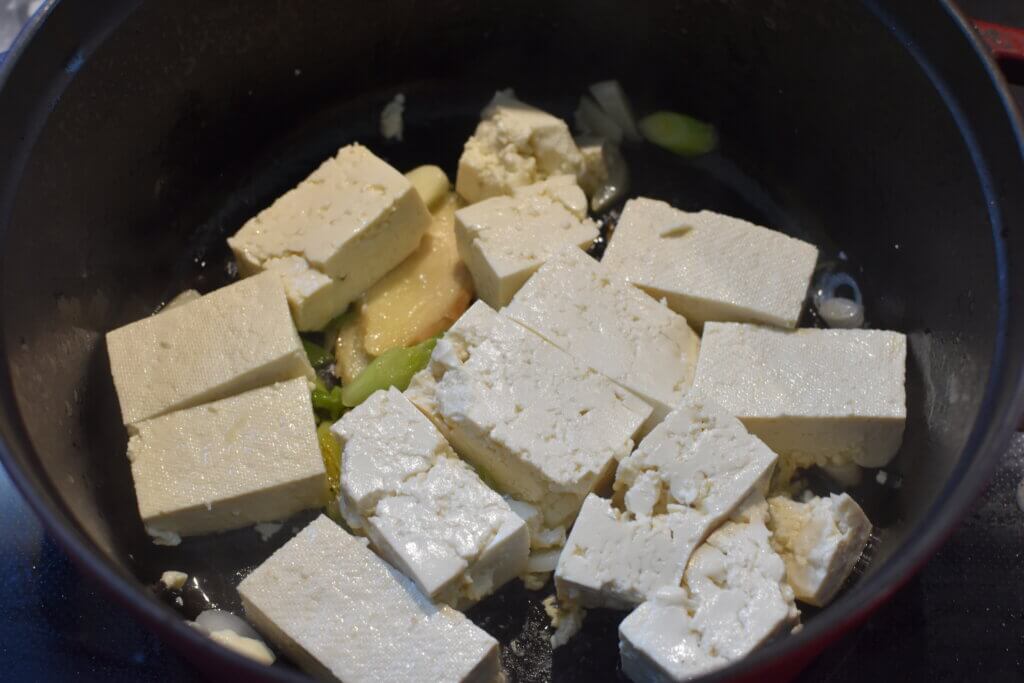 layer tofu