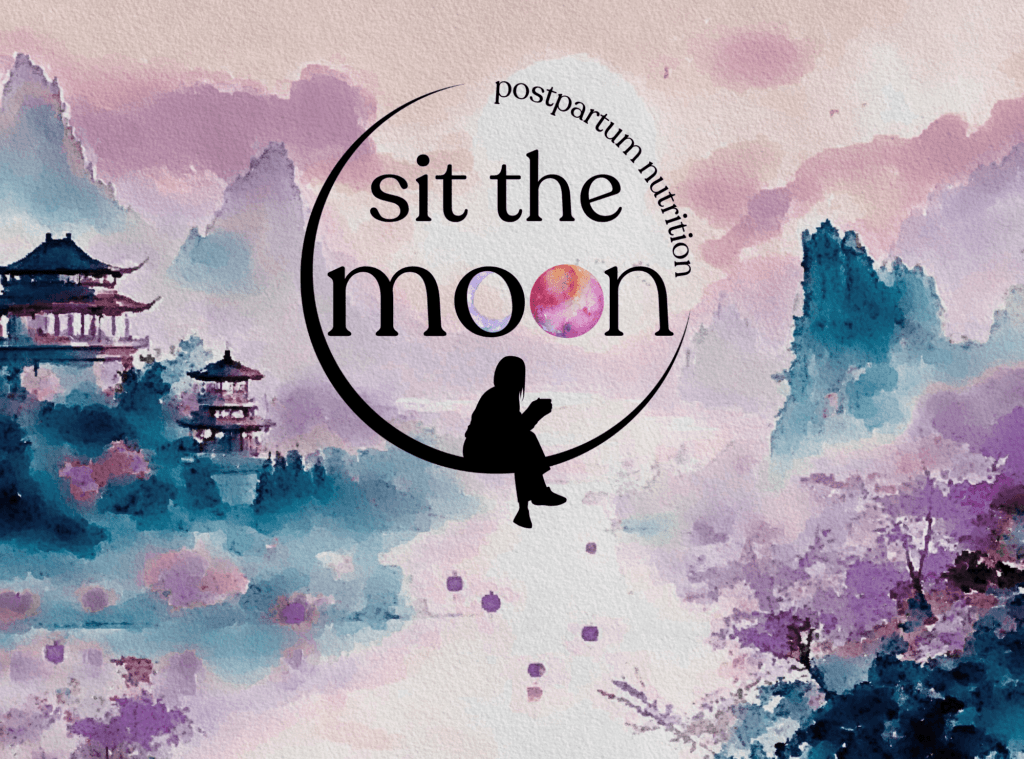 sit the moon logo with purple mountains in the background