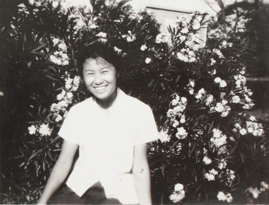 my mom as a teenager
