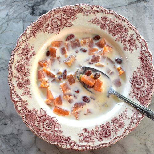 papaya milk tong sui